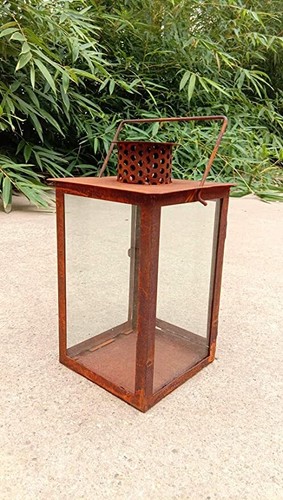 Edelrost windlicht - edelrost,