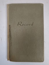 Record Kleinrechenapparat mit Anleitung, Griffeladdierer, Zahlenschieber