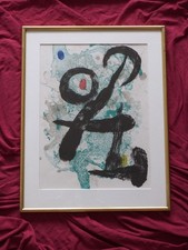 Joan Miro Lithographie "Der Faun" aus 1963