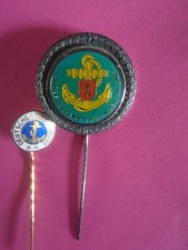 2 Marine Abzeichen. "Landesverband Thüringen im DMB" und "Deutscher Marinebund e