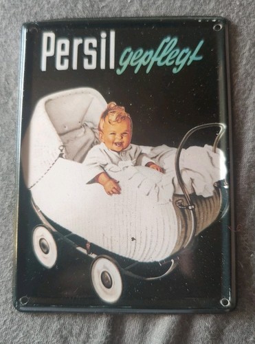 Mini blechschild persil - mini-blechschild,