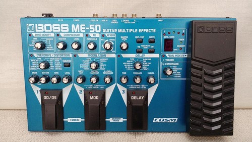 Boss multieffektpedal - boss, me-50