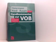 Handkommentar zur VOB: Teile A