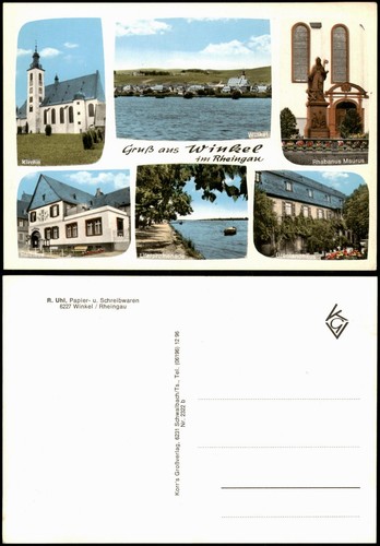 Ansichtskarte oestrich winkel - ansichtskarte, oestrich-winkel