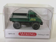 Wiking 1:87 037108 Unimog U 406 Spedition Schulze - TOP + OVP A1586