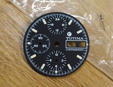 ORIGINAL TUTIMA MILITARY Chronograph BUND 798 Zifferblatt Zeigersatz 1994