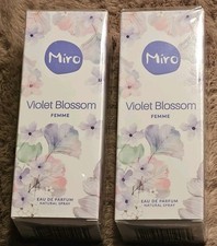 Miro VIOLET BLOSSOM Eau de Parfum für Damen 2 X50 ml Spray eingeschweißt NEU&OVP