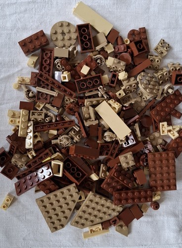 Lego viele ersatzteile beige - lego,