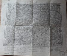 Deutsche Heereskarte FRANKFURT a. Main & MALLOW Irland (1945/41)