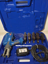 Nussbaum Akku Pressgun T6 Pressmaschine mit 5 Viega Pressbacken Presszange