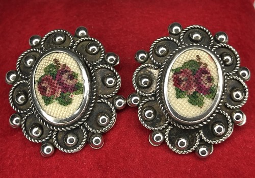 Paar vintage ohrclips - paar, vintage-ohrclips