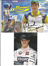 4 Autogramme Motorsport  -