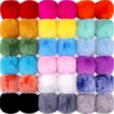 36 Stück Bommel für Mütze