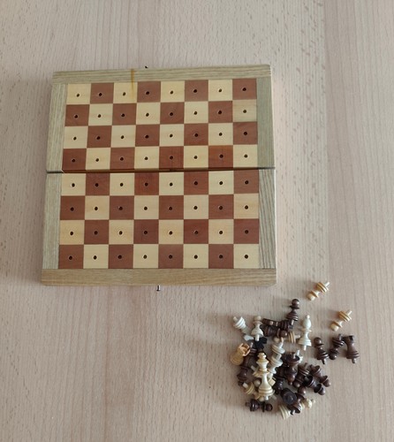 Steckschachspiel zur - -,
