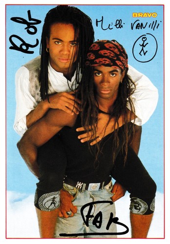 Milli vanilli bravo - vanilli, (bravo