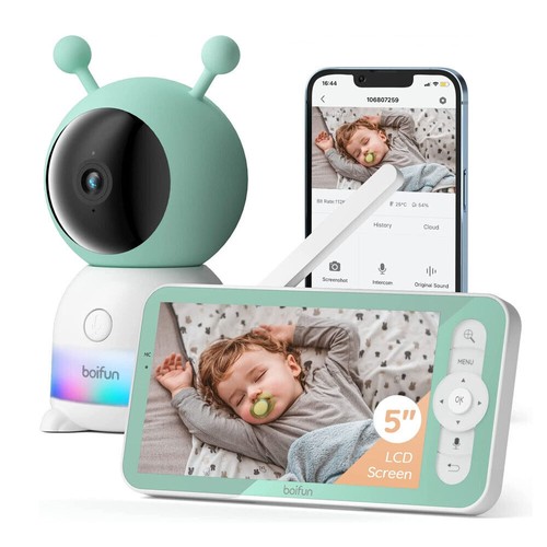 Lcd babyphone mit - mit, kamera