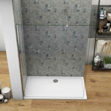 8 / 10mm WalkIn 30-160x200cm NANO Sicherheitsglas Duschtrennwand mit Haltestange