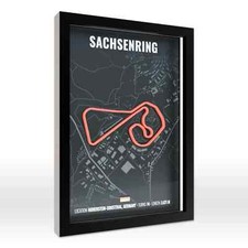 Sachsenring motogp 3d poster - sachsenring,