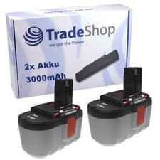 2x Akku 3000mAh 24V f. BOSCH