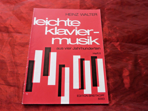 Leichte klaviermusik aus vier - leichte,