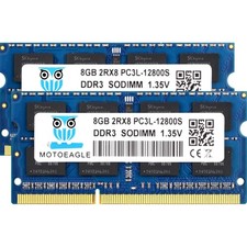 16GB DDR3L RAM 1600 MHz Laptop