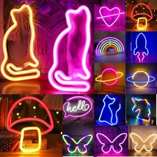 Batterie/USB LED Neonlicht