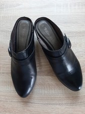 Tamaris Damen Clogs Pumps Sandalen Sandaletten Gr. 38 TOP Zustand schwarz