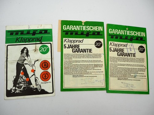 Mifa klapprad fahrrad - fahrrad, 3x