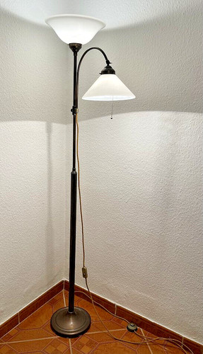 Stehlampe berliner messing - stehlampe,