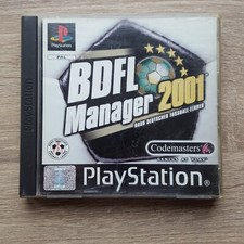 PS1 BDFL Manager 2001 in OVP mit Anleitung Playstation 1