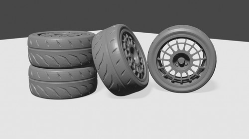 Compomotive th2 wheels - 1/24,