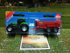 Siku Art.Nr.: 1632 -Traktor mit Halfpipe-Muldenkipper,alte Blister Serie,neu OVP