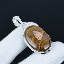 Boulder opal anhänger - opal,
