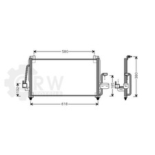 Kondensator Klimaanlage für