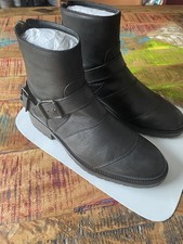 BELSTAFF  Trialmaster STIEFEL Schwarz Echtleder Gr. 40