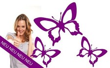 Wandtattoo Schmetterlinge 3 Stück Butterfly Wandsticker Aufkleber Auto Fliesen