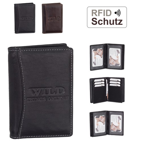 Wild ausweisetui leder - wild,
