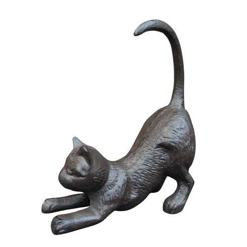 Spielende katze dekofigur - spielende,