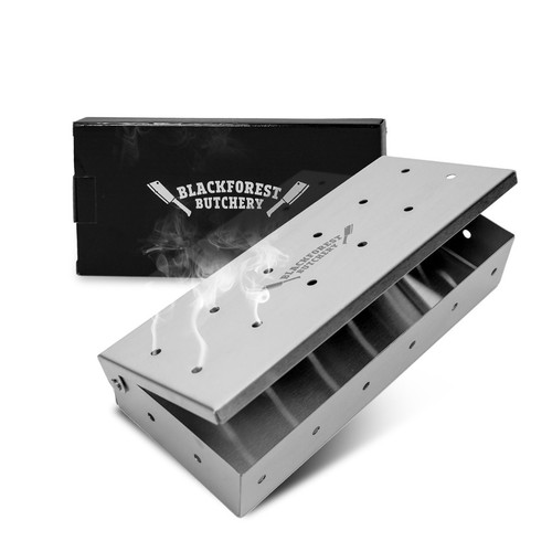 Räucherbox aus edelstahl - edelstahl, für