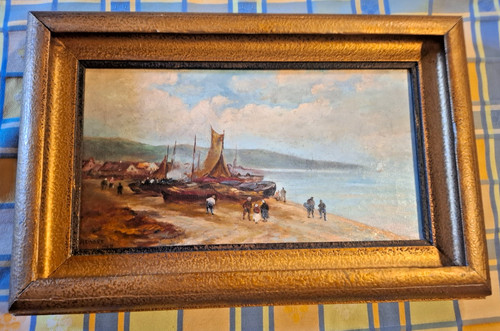 Wunderschönes ölgemälde von - wunderschönes,