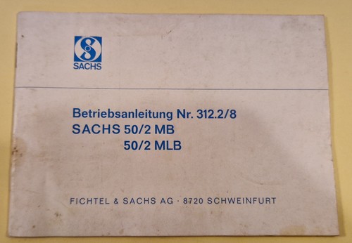 Original sachs typ mb - original, 50/2