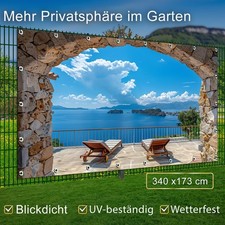 Sichtschutz Garten Plane groß