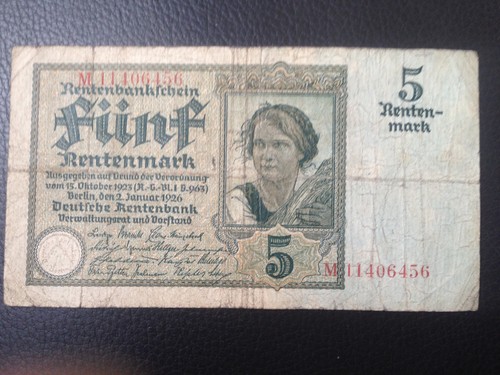 Rentenmark 1926 - dr, 5
