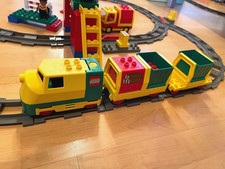 LEGO Duplo 2933 Deluxe Zugset mit Motor - Lok defekt