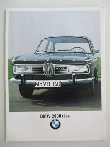 Bmw 2000 tilux prospekt - bmw,