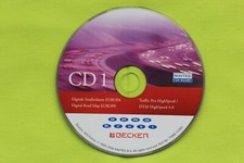 CD NAVIGATION BECKER TRAFFIC PRO DTM HIGHSPEED 6.0 SKANDINAVIEN MERCEDES PORSCHE