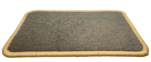 Dunkelbeige fußmatten - dunkelbeige,