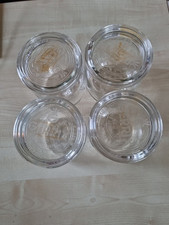 Einkoch-Einweckgläser 4x 1 Liter, Weckgläser GERRIX und andere Marken gemischt