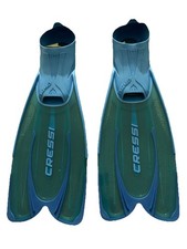 Cressi Flossen Agua Fins - Aquamarine - Gr. 35/36 Tauchen Blau