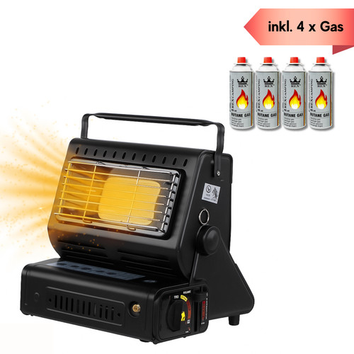 2in1 tragbare gasheizung - tragbare,